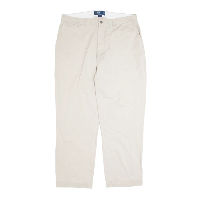 POLO RALPH LAUREN pantaloni dritti regolari beige W36 L30
