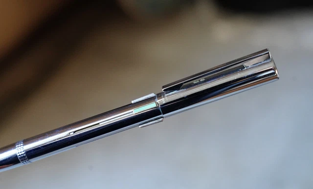 Stylo Bille Waterman Vintage 4 Couleurs – Métal Chrome Lisse, Rare, Occasion