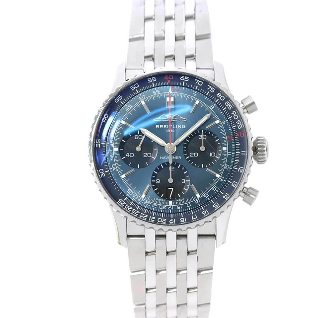 BREITLING Navitimer B01 Chronograph41 AB0139 Blue Dial Mens Watch 90174857