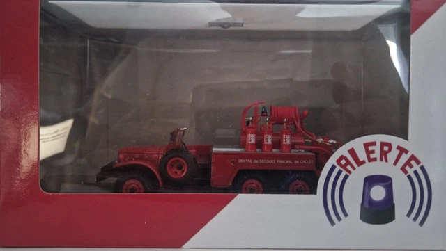 Miniature Momaco 1/43, Camion De Pompiers Dodge SDIS De Vannes, ZE100 0036, Occasion