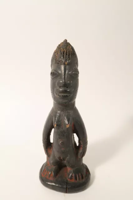 Alte Zwillingsfigur Ibeji Joruba CK31 Ibedji Old Twin Figure Yoruba Afrozip