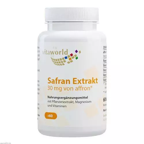 SAFRAN EXTRAKT 30 mg Kapseln 60 St