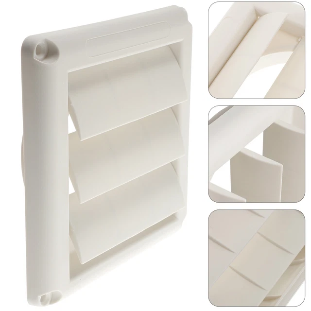 EXHAUST PORT PLASTIC Dryer Vent Cover Outdoor 4 Inch Air Accessories £9