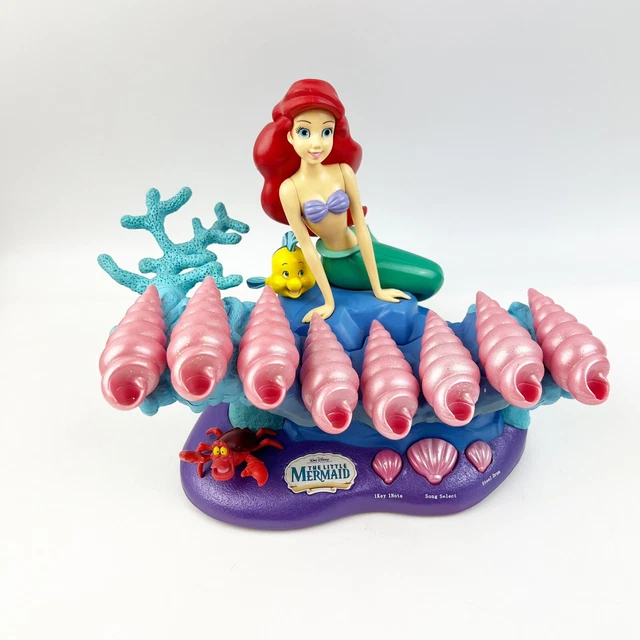 DISNEY THE LITTLE Mermaid Ariel Xylophone Musical Toy Fish Sea No