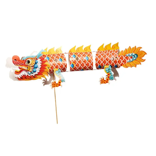 DIY Dragon Lantern Making Material Pack Dragon Boat Festival Toys