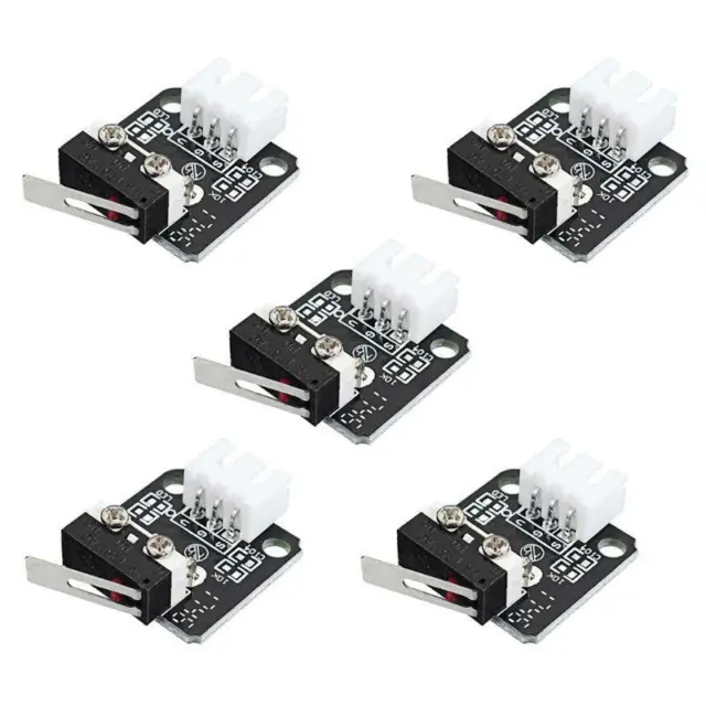 5Pcs 3D Printer X/Y/Z Axis End Stop Limit Switch 3Pin N/O N/C Control for CR-10