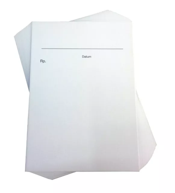 Rezept - Arztrezept Privatrezept - Vordruck Arzt 90g/m² - Papier (22330)