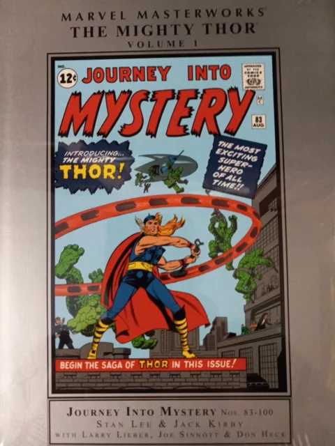 Marvel Masterworks The Mighty Thor Vol 1 HC sealed new Oop Hardcover Lee Kirby