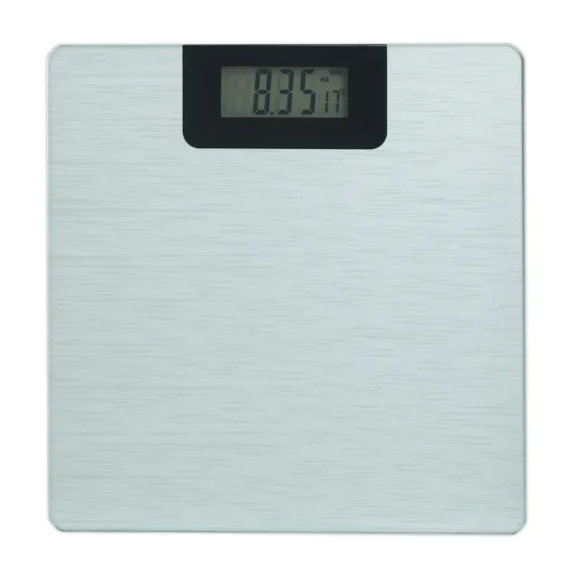 Báscula baño digital Balanza peso corporal Báscula vidrio LCD para hasta 180 kg