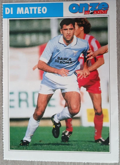 FICHE FOOTBALL ONZE MONDIAL 1995 ROBERTO BETTEGA JUVENTUS ITALIE SQUADRA AZZURRA