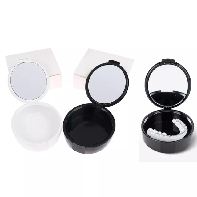 Orthodontic Retainer Case Waterproof Mouthguard Box Container Holder With Mi.Q1