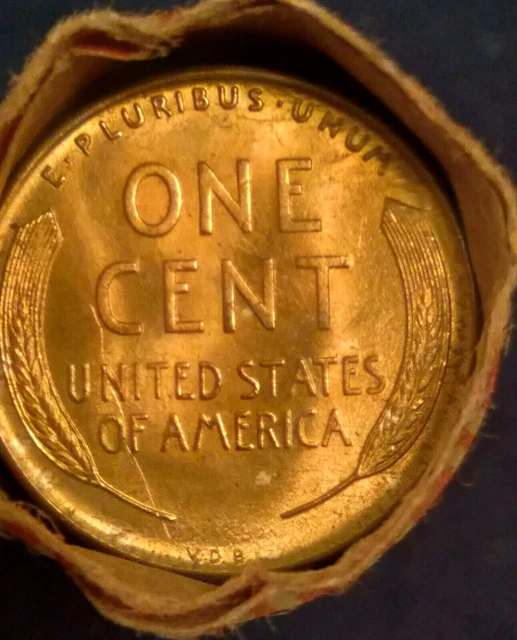 Lincoln Wheat Penny Roll 50 P-D-S ~1857 Flying Eagle Indian Head/1909VDB~AU Ends