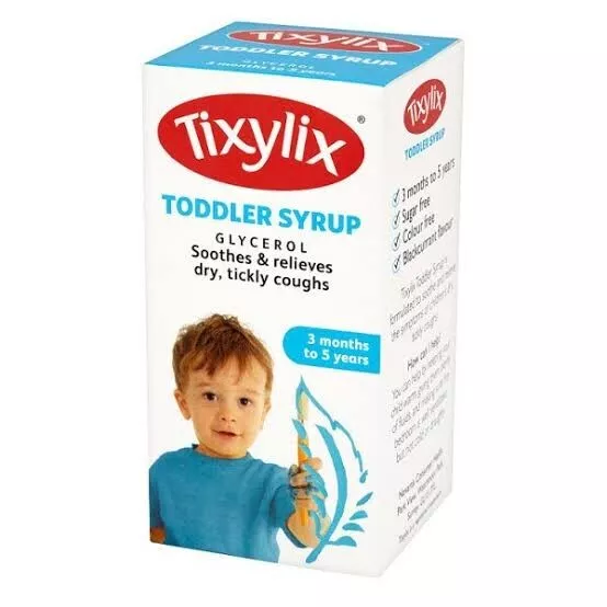 Tixylix Toddler Syrup Glycerol 100ml 3 months+  (( 2 pack ))