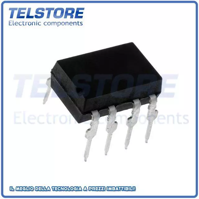 N°1pcs MCT62 Optocoupler THT Canali 2 Usc a tranisistor Uisol 5,3kV DIP8