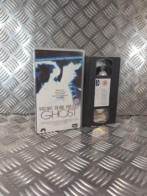 GHOST VHS Vintage Collectable 1990 Classic Film VHS Video Tape GHOST VHS Vintage Collectable 1990 Classic Film VHS Video Tape