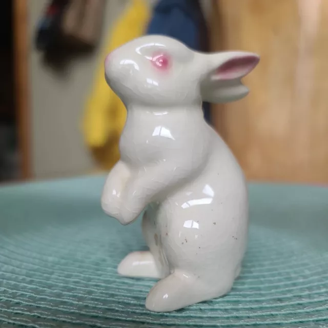 Hummel GOEBEL Rabbit  Bunny Ceramic Figurine Made in West Germany