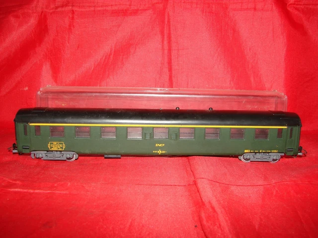 Jouef Ho Voiture Voyageurs Uic  Sncf 469 Train Electrique Verte Boite