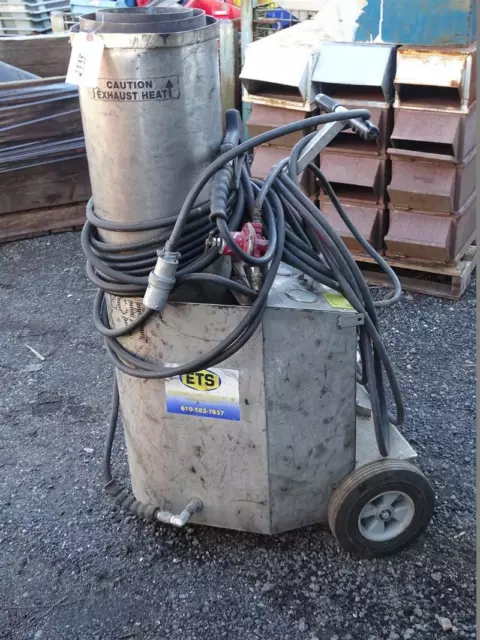 ETS Sanitech Stainless 2500psi Wet Steam Cleaner 230 3-PH, Mark VI ETS Sanitech Stainless 2500psi Wet Steam Cleaner 230 3-PH, Mark VI