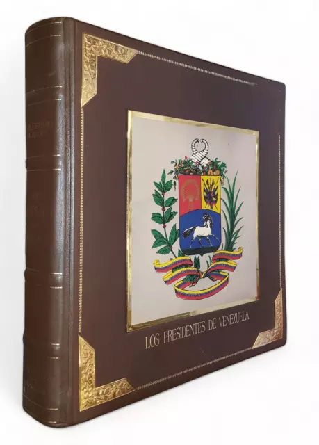 [VENEZUELA] Los presidentes de Venezuela. 1 DES 28 EXEMPLAIRES DU TIRAGE DE TÊTE