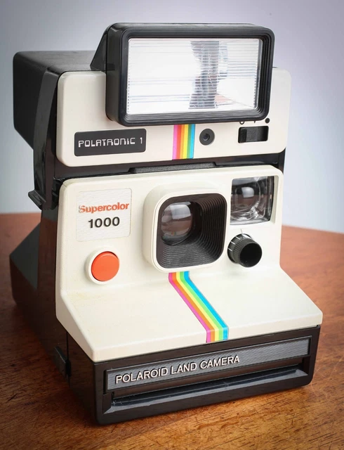 polaroid 2000 land camera bouton vert avec sacoche satar et notice d emploi