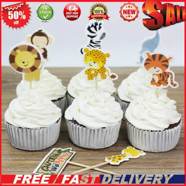 https://www.picclickimg.com/2yUAAOSwJrxlhlaI/24pcs-Cake-Dessert-Inserted-Card-with-Zoo-Animal.webp