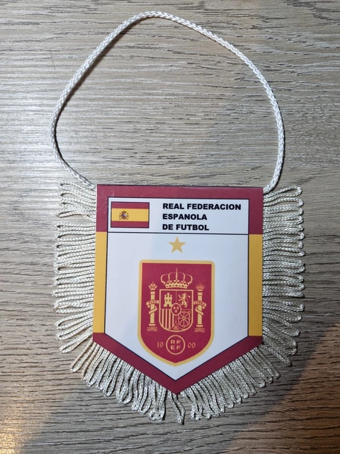 Fanion Drapeau Espagne 9x11 Cm - Nouveau 2024 - Pour Supporter L'équipe De Football
