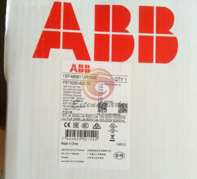 Ein ABB PSTX250-600-70 1SFA898113R7000 Weich Starter Neu