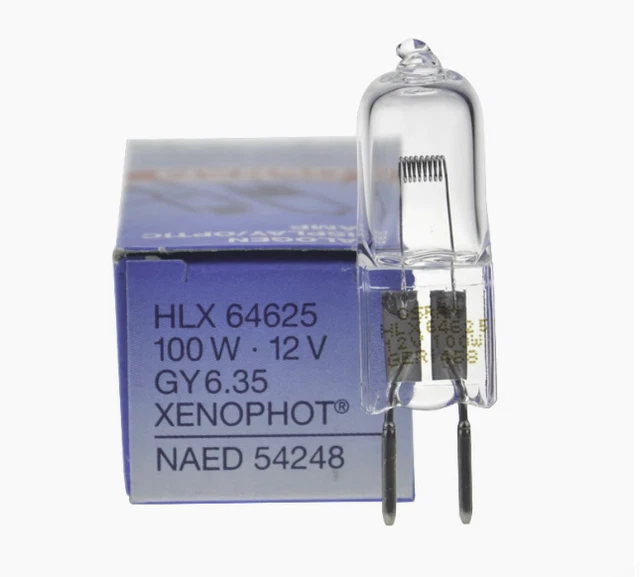 OSRAM 64625 HLX FCR 12V 100W GY6.35 NAED 54248 - 50 hrs