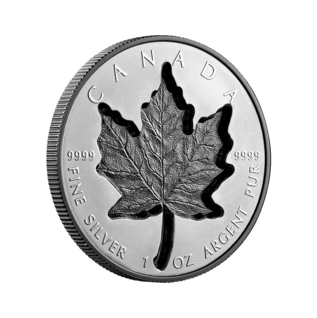 20 $ Dollar Super Incuse Silver Maple Leaf Kanada 1 oz Silber Reverse Proof 2023