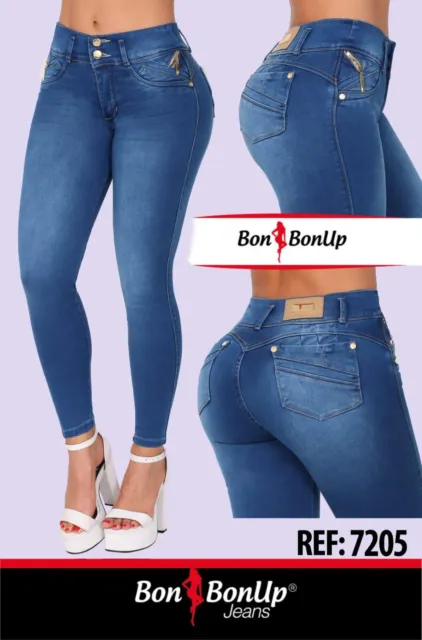 Bon Bon Up Jeans Levanta cola jeans colombianos butt lifter levanta pompis  6510