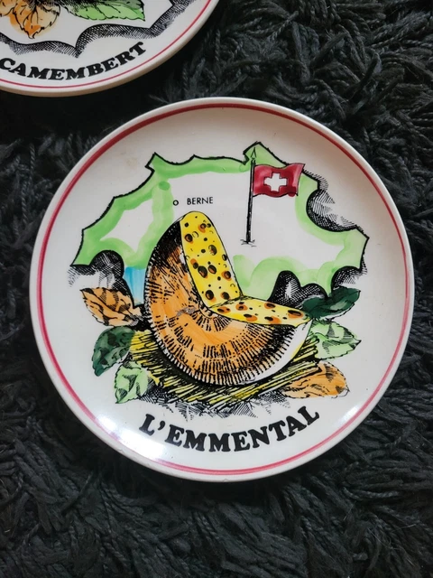 Assiettes a fromages gien d'occasion - Arts de la table