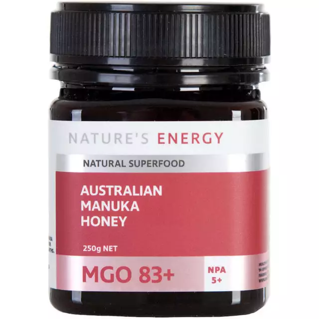Nature's Energy Australian Manuka Honey MGO 83+