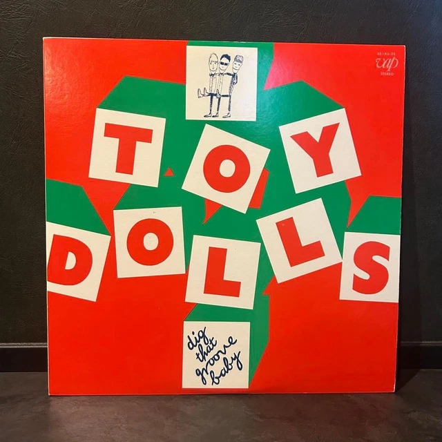 TOY DOLLS DIG That Groove Baby 1983 Punk LP Black Vinyl VDP Record