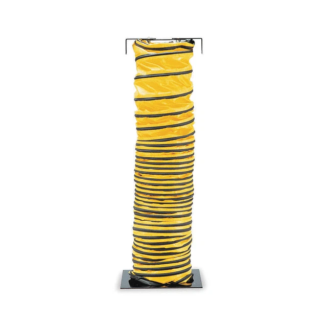 ALLEGRO 9500-25 Blower Ducting,25 ft.,Black/Yellow