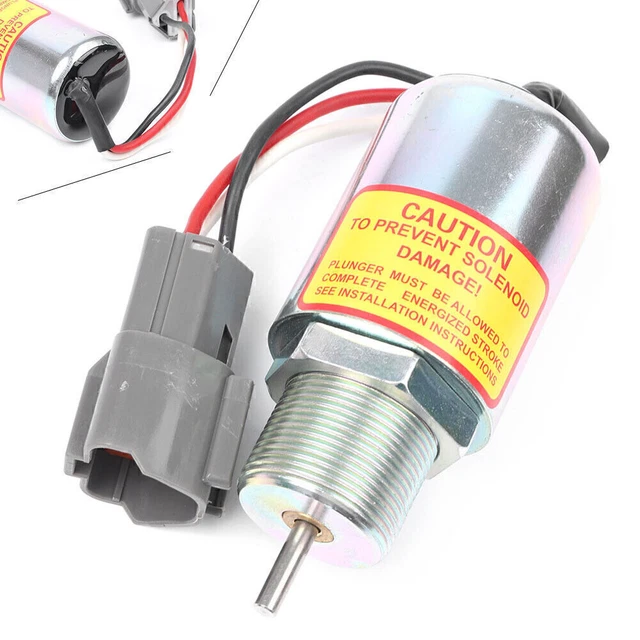 CAR FUEL SHUTDOWN Shut Off Solenoid Fit Mitsubishi Volvo EC13 EC15 PJ7415748 79.75 PicClick AU