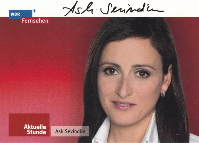 WDR *Current Hour* Autograph Card #3 by ASLI SEVINDIM
