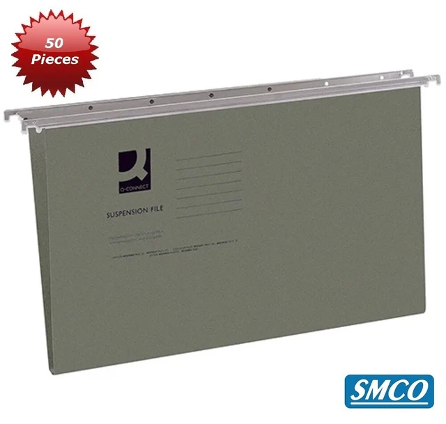 50 A4 HANGING FILES Filing SUSPENSION 240mm x 300mm INDEX TABS