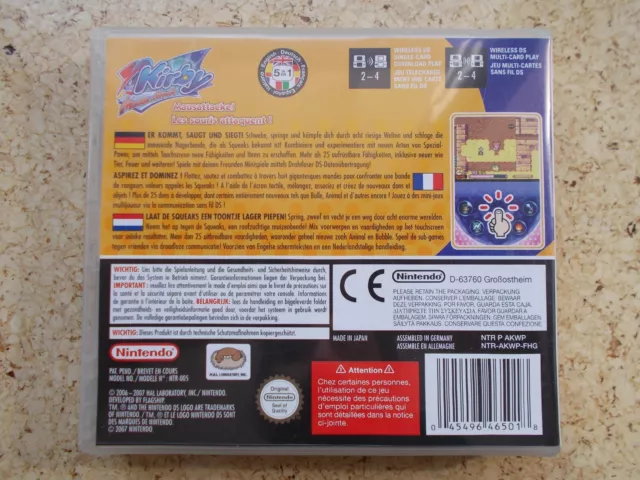 Kirby Mouse Attack Nintendo DS Deutsche Version PAL Spiel inkl Anleitung 3