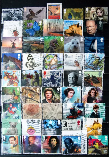 Great Collection Of Good Used Low Value Multi-Issue GB Commemoratives.