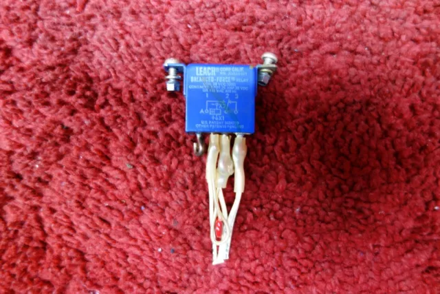 Leach Corp Balanced Force Relay 28V PN JC-X2A-011, 35344-7904