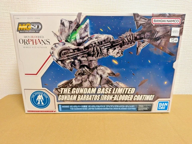 MGSD GUNDAM BARBATOS Iron Blooded Coating Gundam Base Limited Model Kit ...