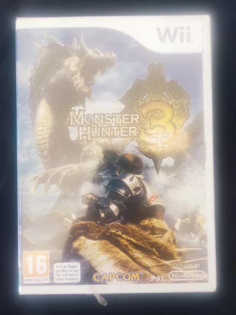 Monster Hunter Tri Nintendo Wii UK Release FACTORY SEALED