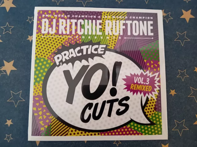 DJ RITCHIE RUFTONE - Practice Yo! Cuts Vol 3 Remixed - Vinyl (7")