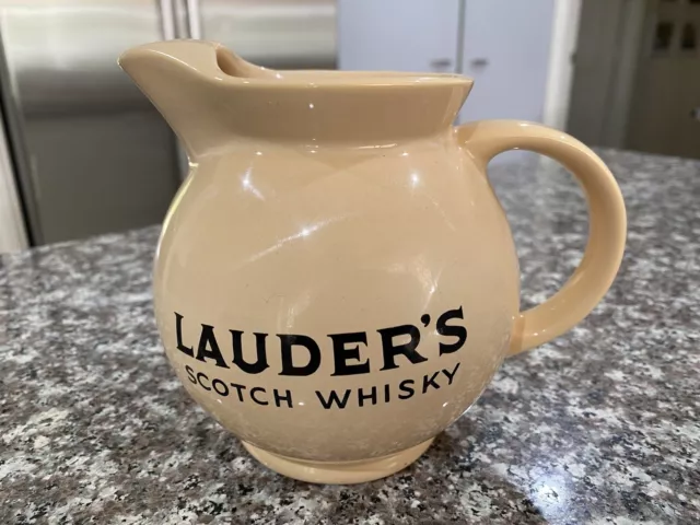 Wades Pottery London - Lauder’s  Scotch Whisky Jug - Man Cave Bar Collectable