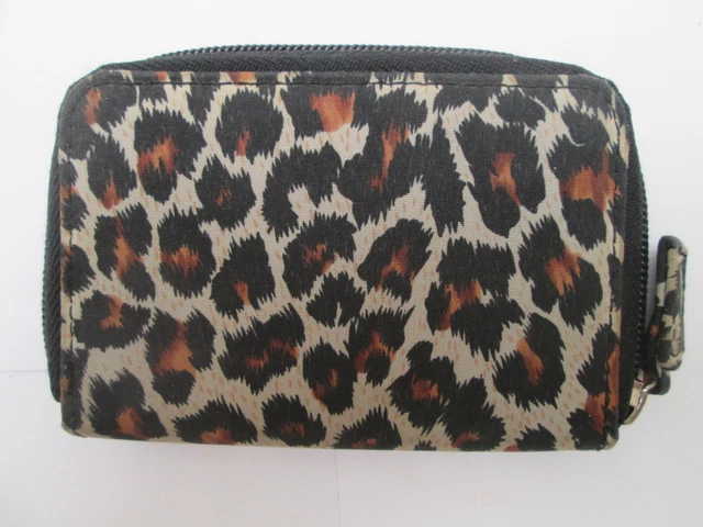 Porte-Monnaie Clipsé ELODIE En Toile - Vintage - Occasion - Noir