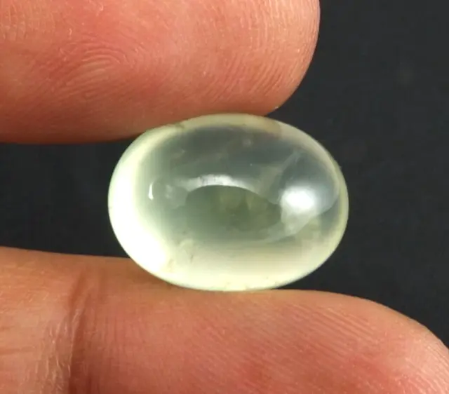 SHOLA véritable 14,77 ct prehnit vert naturel d'Australie