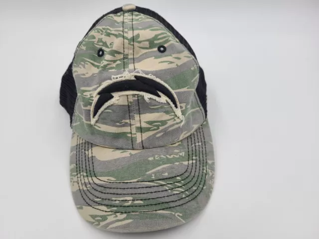 San Diego Chargers 47 Brand Camo Mesh Trucker Snapback Hat Cap Men NFL Football