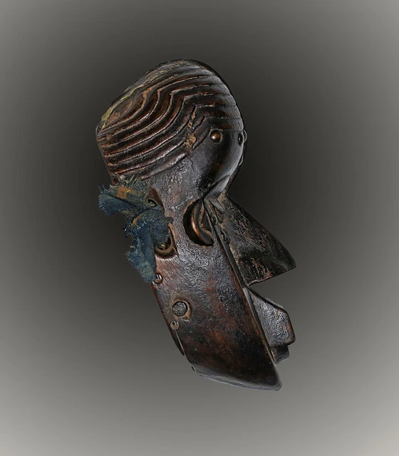 African Mask Wood Liberia Bassa Geh Antiques Vintage Ethnic Tribal Wooden Art 3