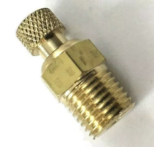 Porter Cable A17038 Easy Twist 1/4" Tank Drain Valve Brass