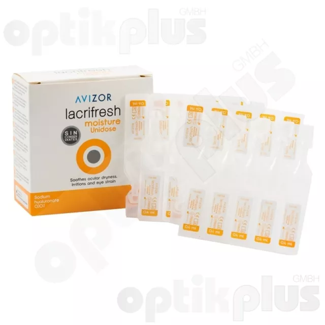 Avizor Lacrifresh Moisture Unidose - 20x0,4ml Ampullen - Benetzungslösung [0008]